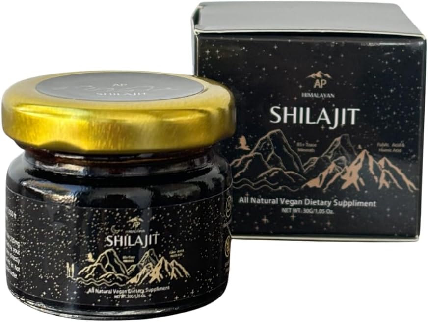 30g Pure Himalayan Shilajit Resin | Natural Energy & Vitality Boost | 100% Pure Shilajit Rich in Minerals & Fulvic Acid