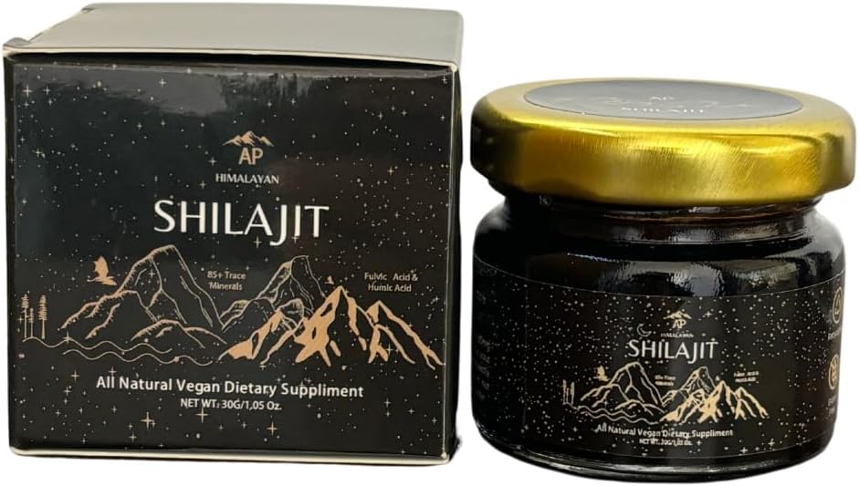 30g Pure Himalayan Shilajit Resin | Natural Energy & Vitality Boost | 100% Pure Shilajit Rich in Minerals & Fulvic Acid
