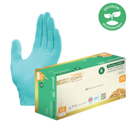 1000PCS/CTN | COATS® Colloidal Oatmeal Coated Biodegradable Nitrile Exam Gloves