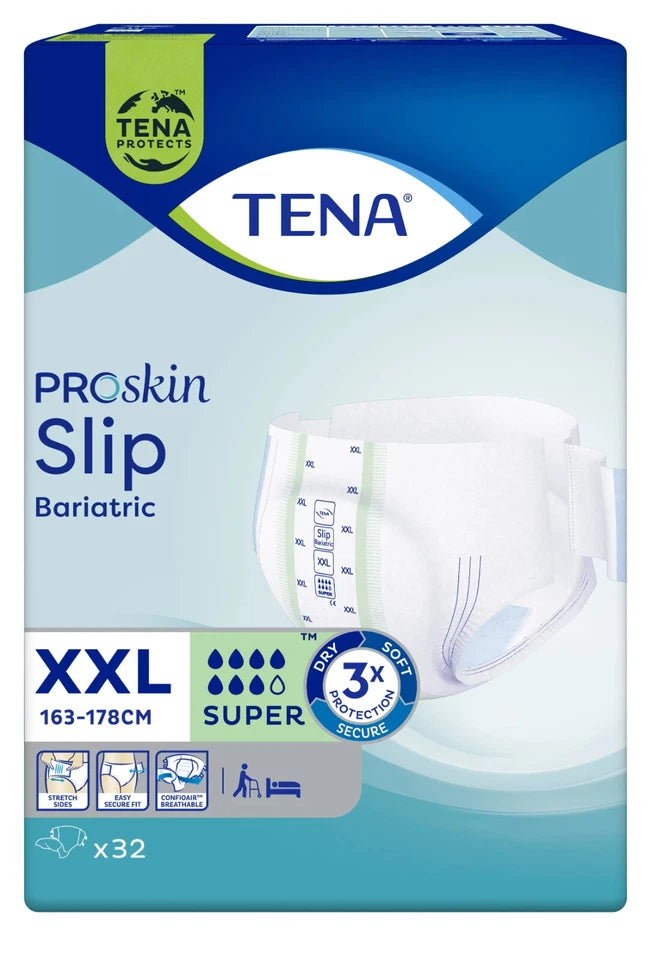 2XL | Tena Stretch Bariatric Diaper | (64-pack)