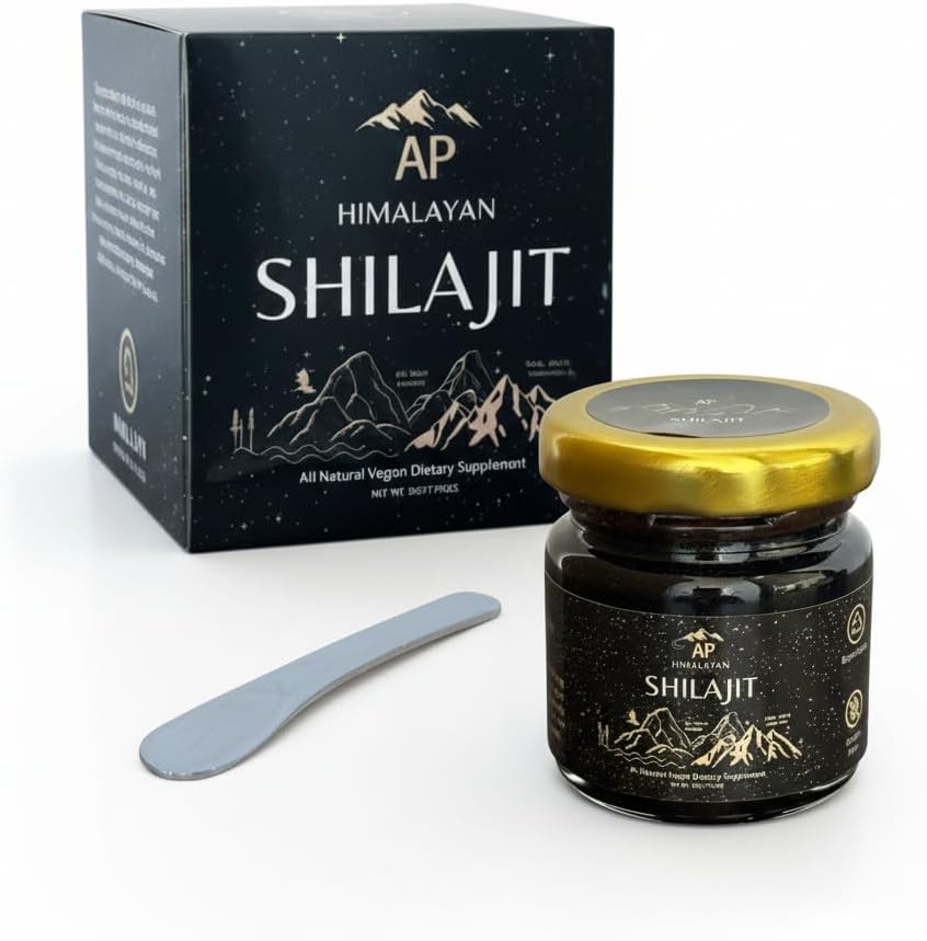 30g Pure Himalayan Shilajit Resin | Natural Energy & Vitality Boost | 100% Pure Shilajit Rich in Minerals & Fulvic Acid